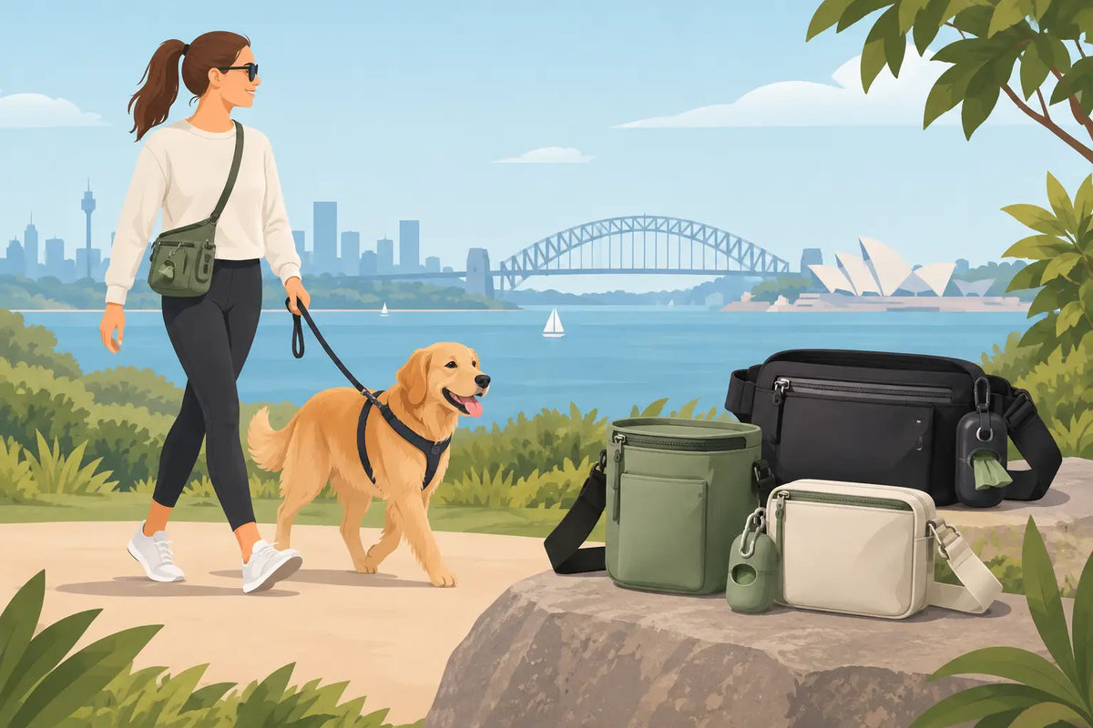 Stylish Dog Walking Bags for Australia